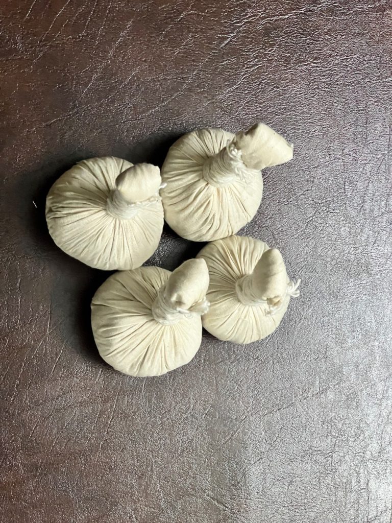 Handcrafted Ayurvedic Potli Massage Bags